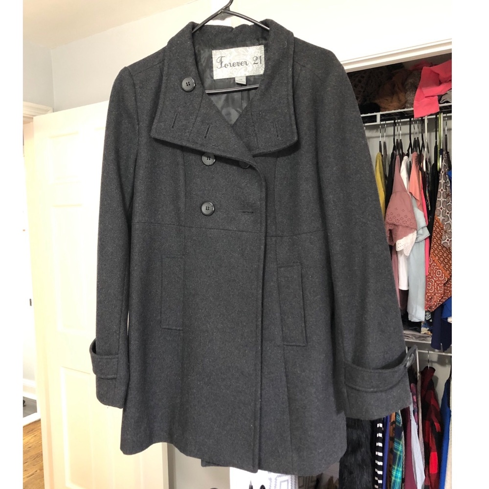 Forever 21 Never Worn Peacoat